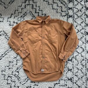 Men's Levi’s Brown/orange Button-Up Shirt
